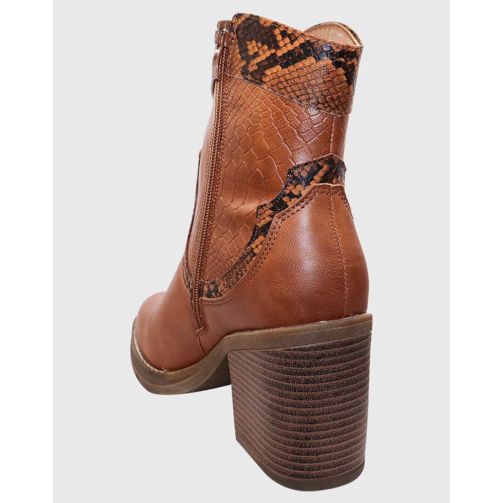 Bota Corta Print Camel image number 3.0